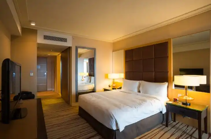 Modern HVAC in hotels and resorts, designed to deliver consistent temperature control and superior air quality.