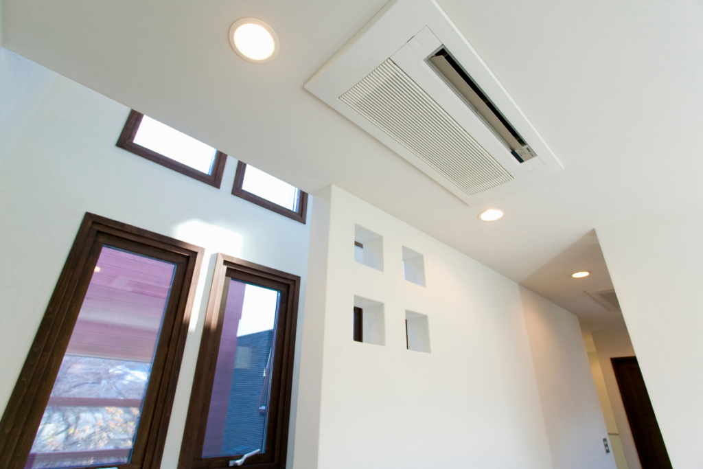 A modern Australian home embracing efficient winter warmth with smart heating technology.