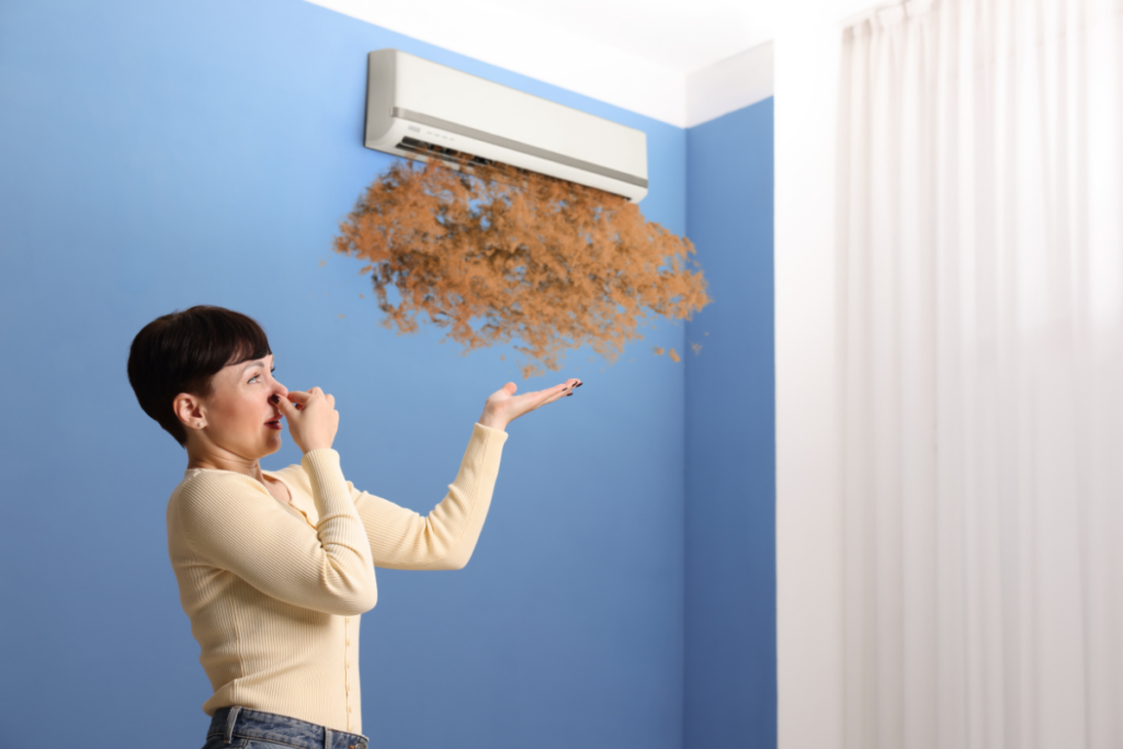 Unusual heating-mode odours can reveal maintenance issues before major repairs become necessary.